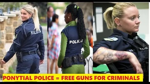 Bradley Ponytail Police Shot & Killed With Her Own Gun After She Ran & Left Her Partner Who Was Shot