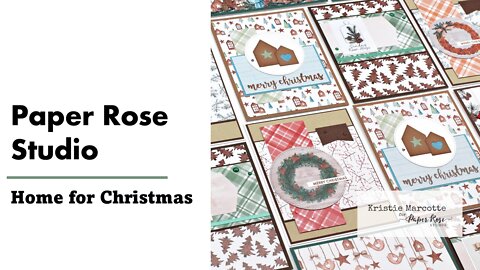 Paper Rose Studio | Home for Christmas collection