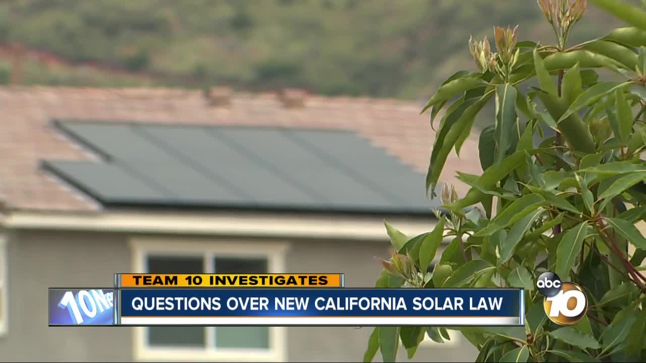 Team 10: Questions over solar law