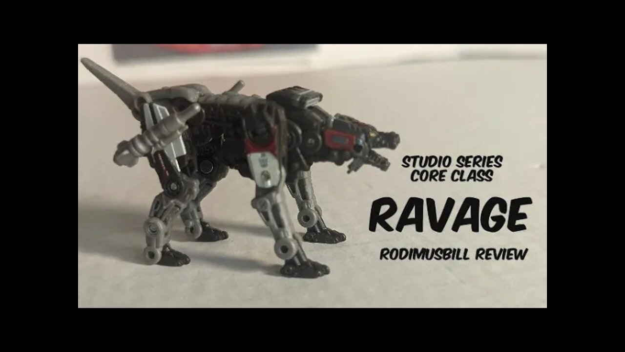 Studio Series RAVAGE Transformers Core Class Figure - Rodimusbill Review