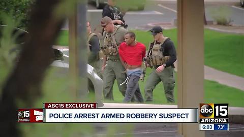 Police arrest armed robbery suspect in Ahwatukee