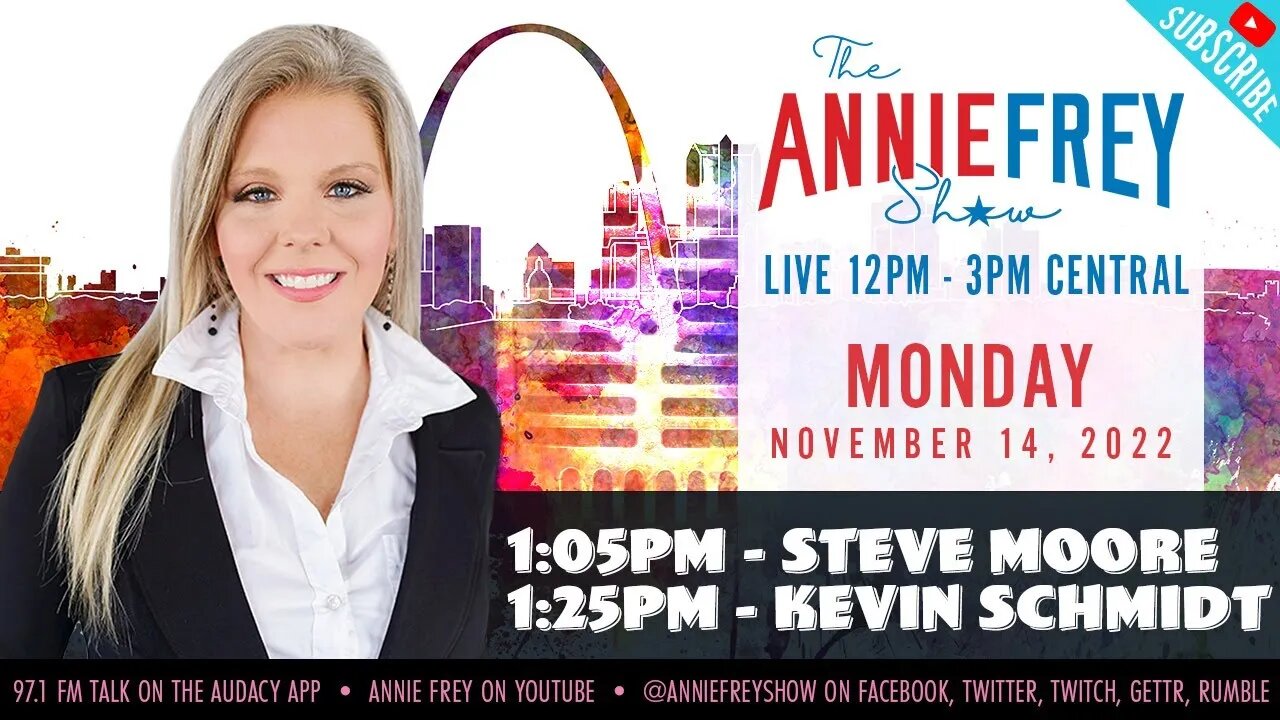 The election continues! And, Trump/DeSantis or nah? • Annie Frey Show 11/14/22