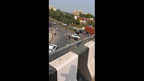 Accident At The Cine Station Silvassa