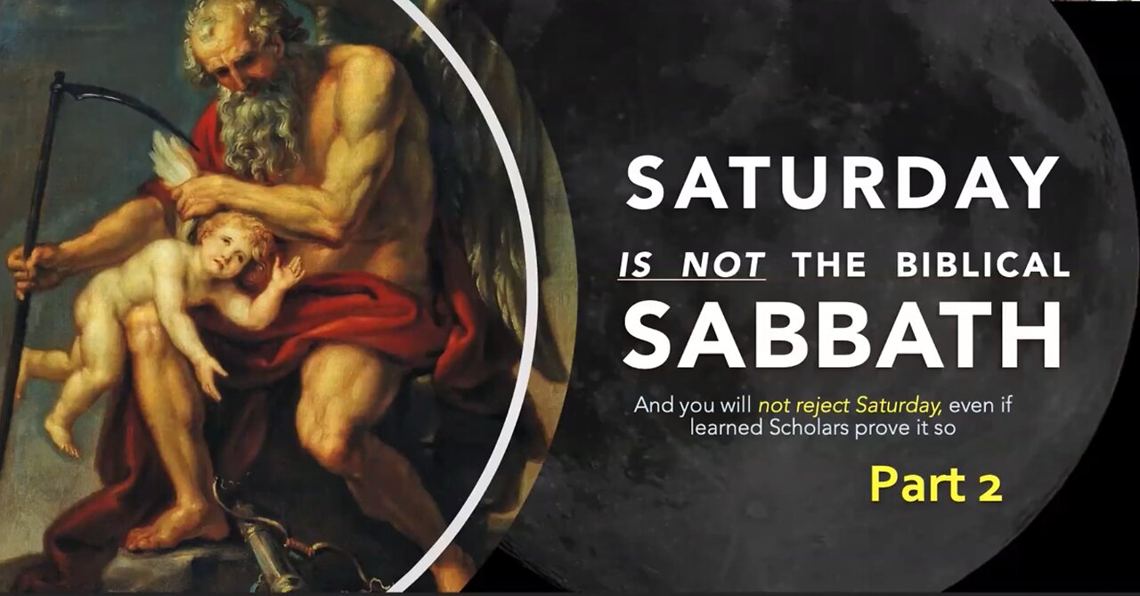 Saturday is Not the Biblical Shabbat Vol 2