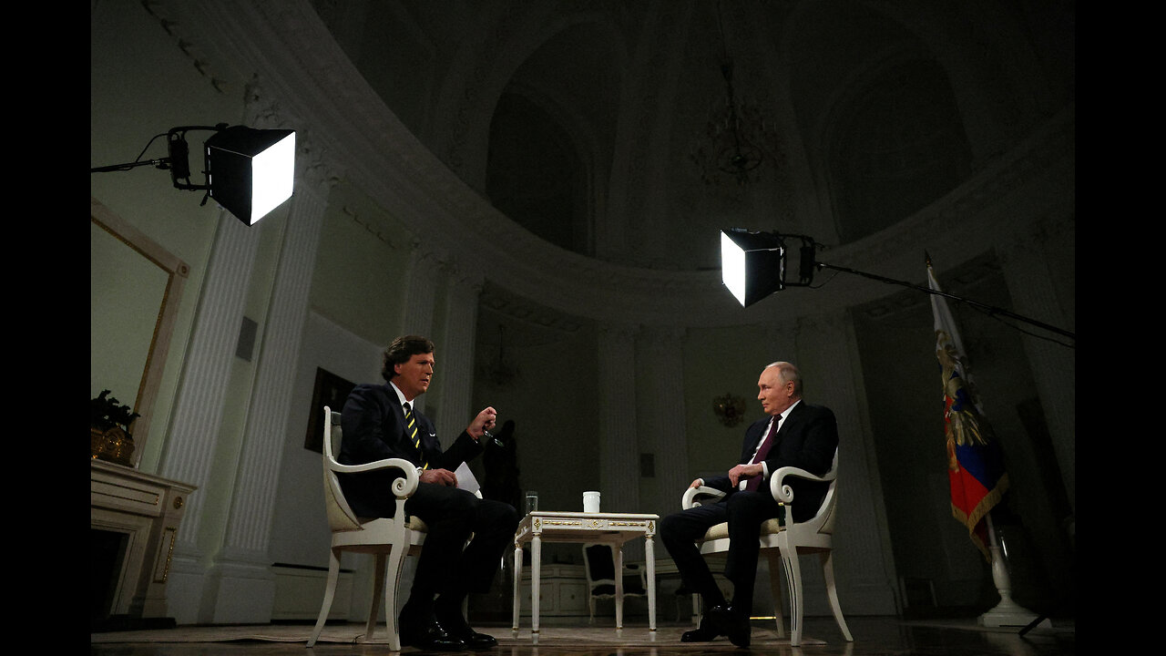 Интервью Путина Такеру Карлсону вызвало истерику в корпоративных медиа