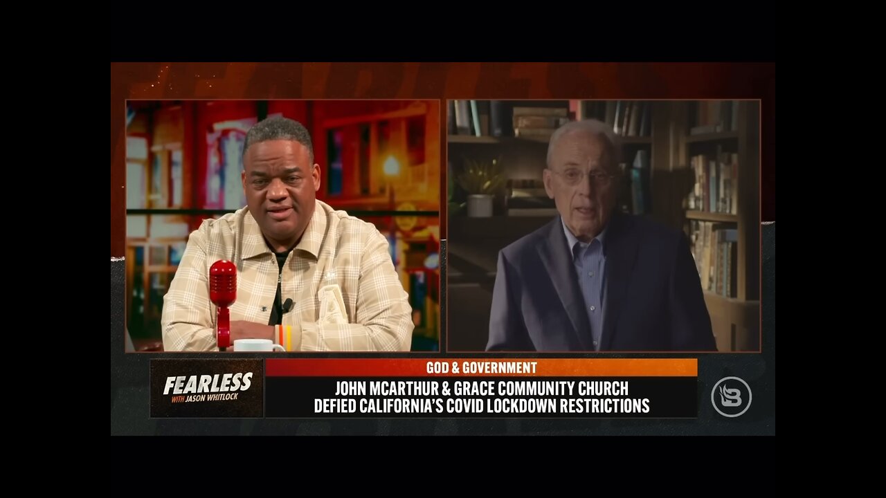 Jason Whitlock and John MacArthur 