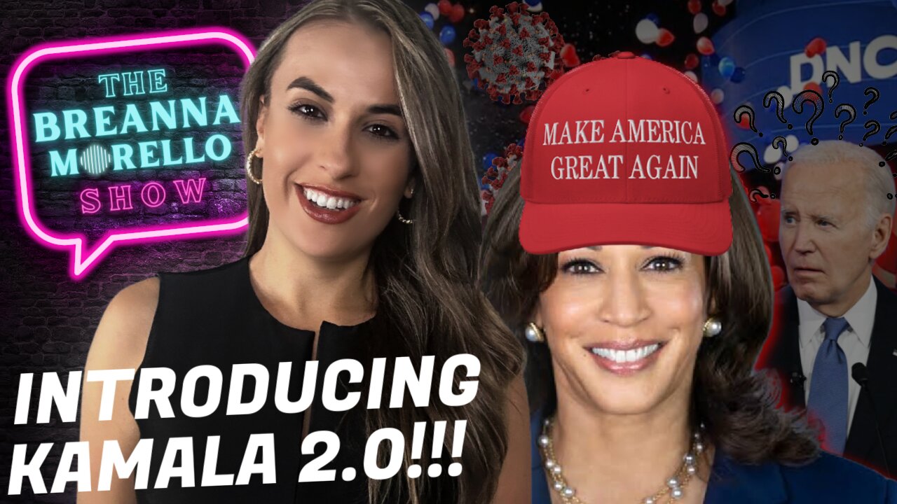 Kamala Harris 2.0 is ALL MAGA, Christians Are Being Slaughtered by Muslims, Dr. Stella Immanuel on The DNC Was a COVID Superspreader Event- The Breanna Morello Show