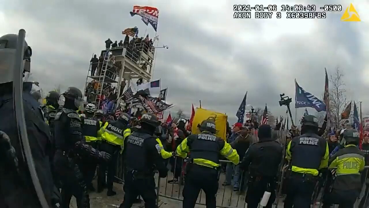 January 6: New Body Camera Footage, DC Metro Police in Intense Capitol Defense