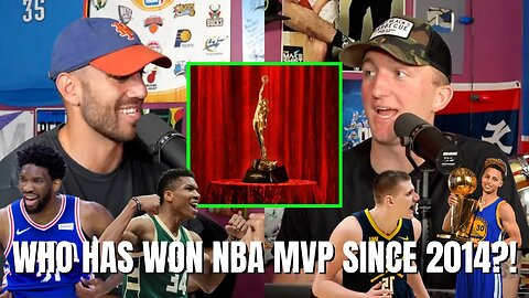 WHO ARE THE LAST 10 NBA MVPs?! 🏆🏀