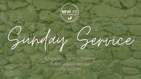 Response to the Enemy