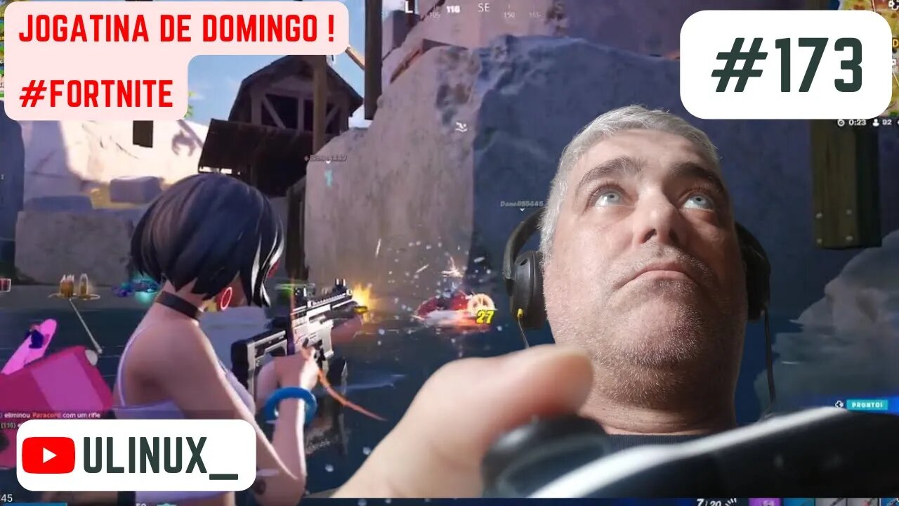 Jogatina básica de domingo .... #fortnite