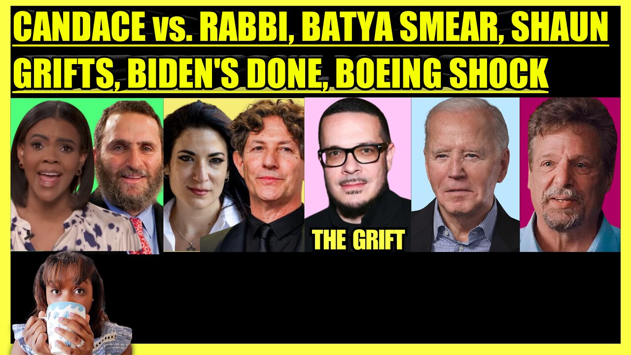 CANDACE OWENS vs. SHMULEY, OSCAR SPEECH SMEARED, SHAUN KING NEW GRIFT, BIDEN RED LINE, BOEING SHOCK