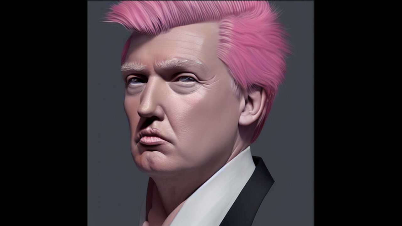 Trump Has Pink Hair - Pink slams Trump on X