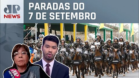 Desfiles do Dia da Independência estão programados em todo o país; Kramer e Kobayashi comentam