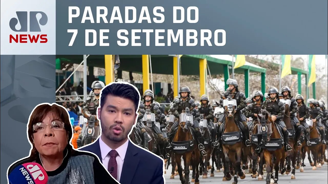 Desfiles do Dia da Independência estão programados em todo o país; Kramer e Kobayashi comentam