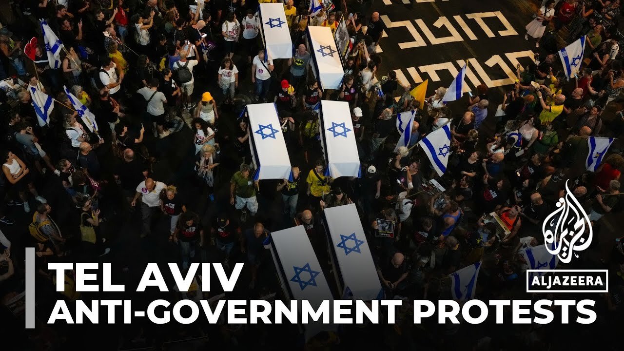 Israel anti-government rally: Protesters demand deal to secure release of captives