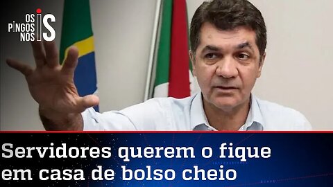 Servidores de Criciúma não aderem ao lockdown sem remuneração