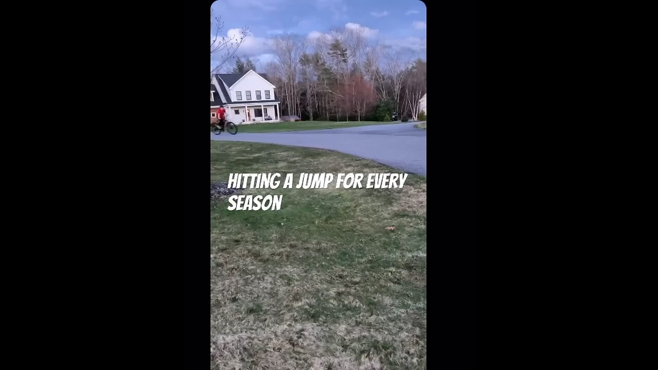 Hitting a jump for every season