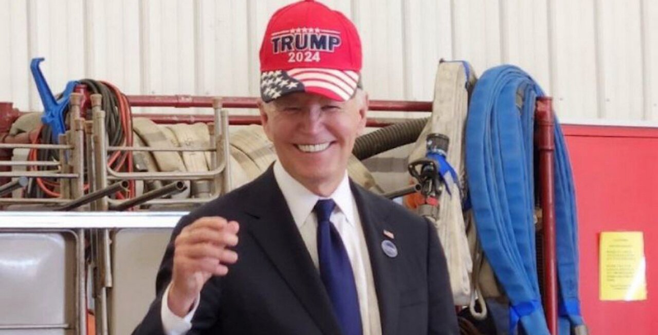 How Biden Ended Up Putting a Trump Hat On [Complete Video]