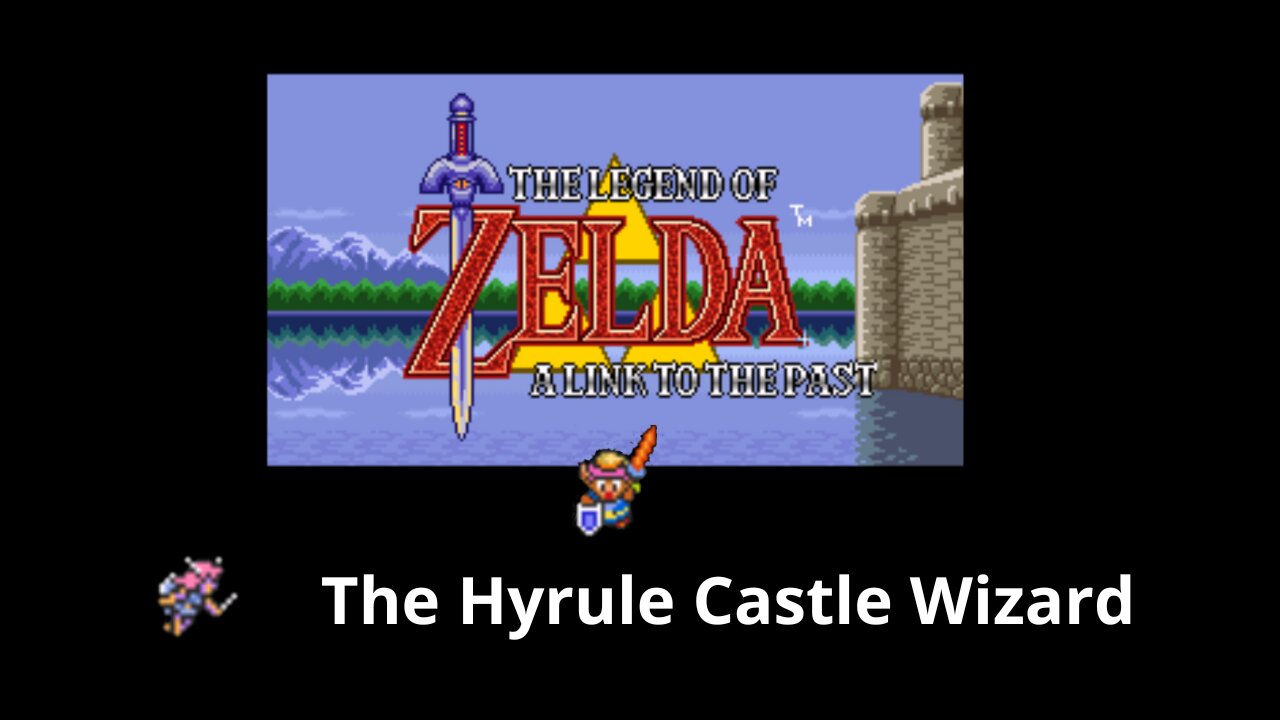 The legend of zelda A link to the past- Hyrule Castle