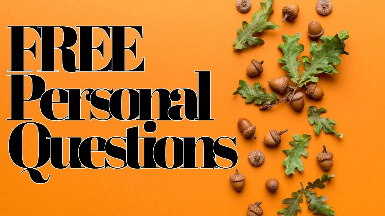 Subscribe NOW 4 a FREE Personal Question