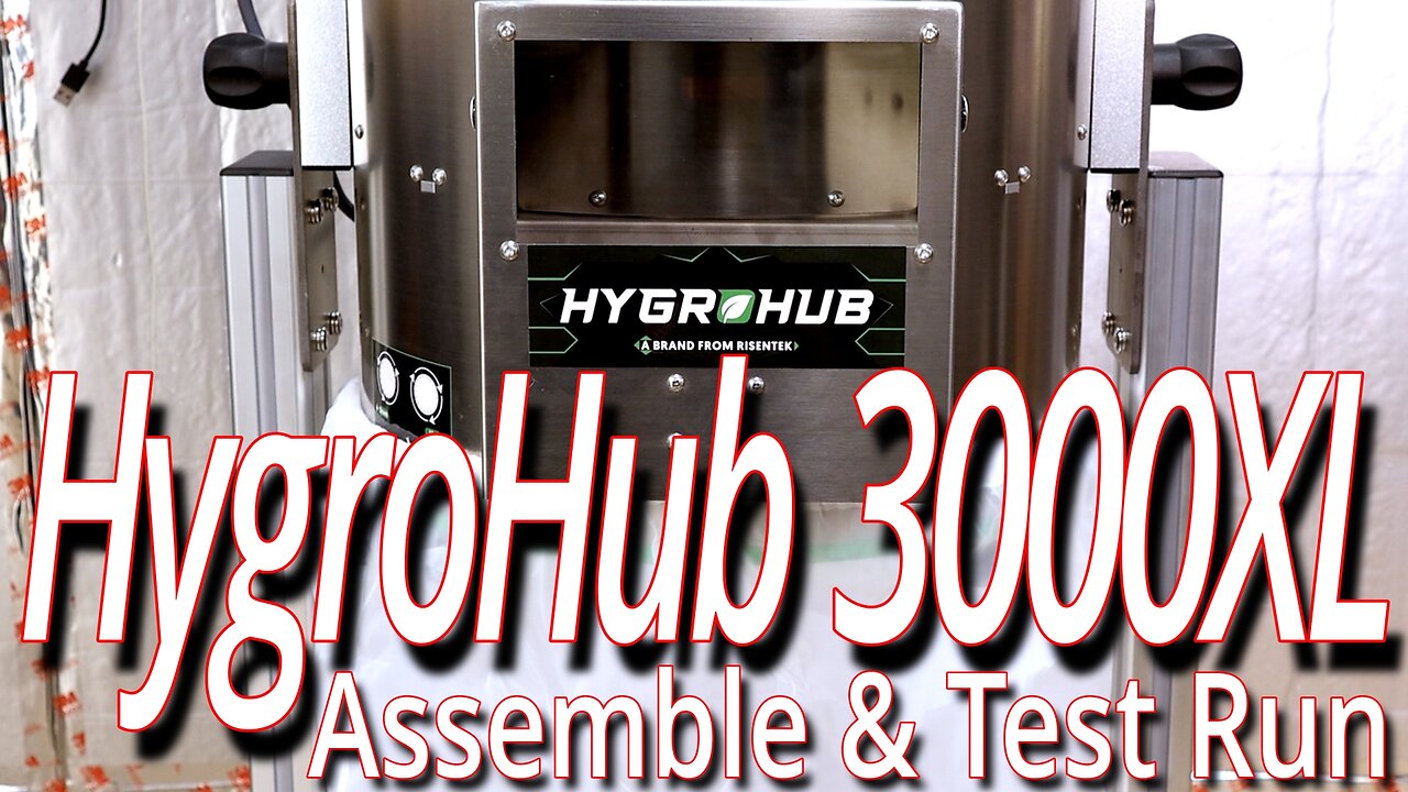 Hygrohub 3000XL Trimmer, Assemble & Test Run