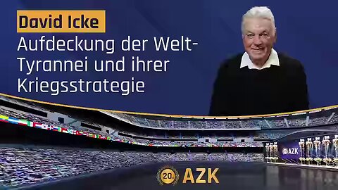 David Icke an der 20. AZK „Aufdeckung der Welt-Tyrannei und ihrer Kriegsstrategien“