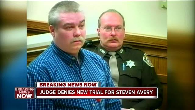 Denied: Judge dismisses Steven Avery’s appeal for new trial