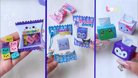 Creative DIY Miniature Crafts | Easy Paper Projects for School | Home by Tonni Art and Craft