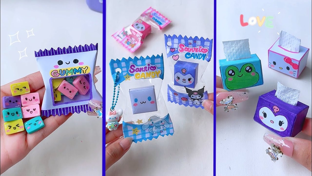 Creative DIY Miniature Crafts | Easy Paper Projects for School | Home by Tonni Art and Craft