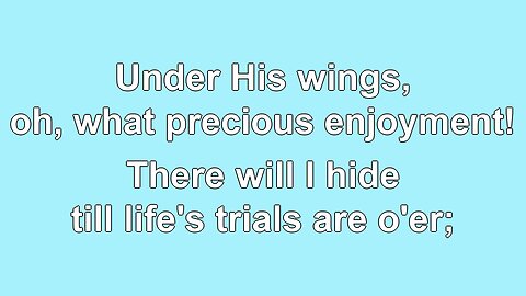 Under His Wings V3