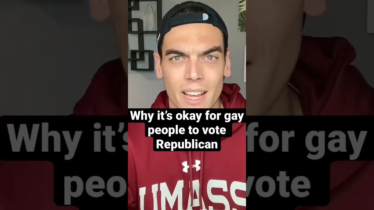 ๐ Why itโs okay for gay people to vote Republican #shorts