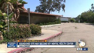 Abandoned site may become key mental health center