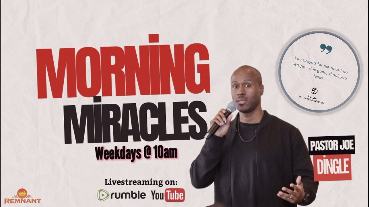 “Morning Miracles” (A Warning from the Lord)