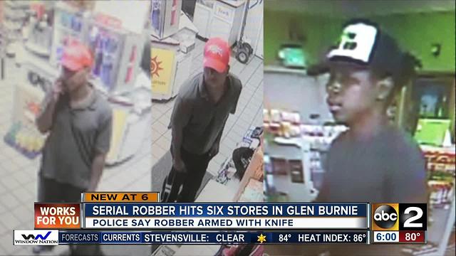 Glen Burnie gas station robber wanted