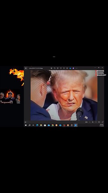 FCB D3CODE “The Shot Heard Round The World! It was a blank. Q & Q+ Donald Trump” (link below)