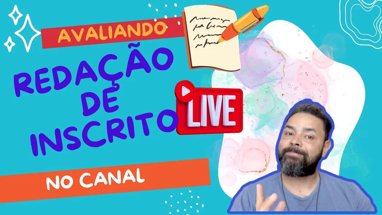 Avaliando redação de inscrito do canal!