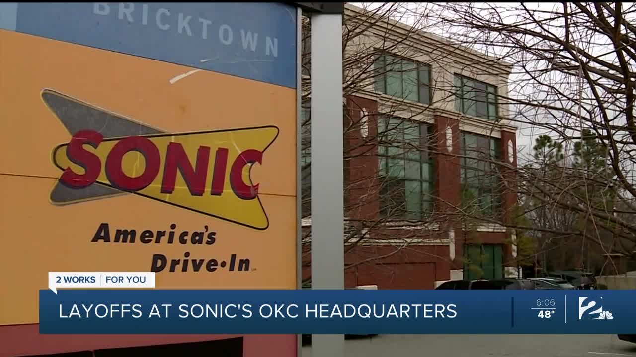 Layoffs announced at Sonic's Oklahoma City headquarters