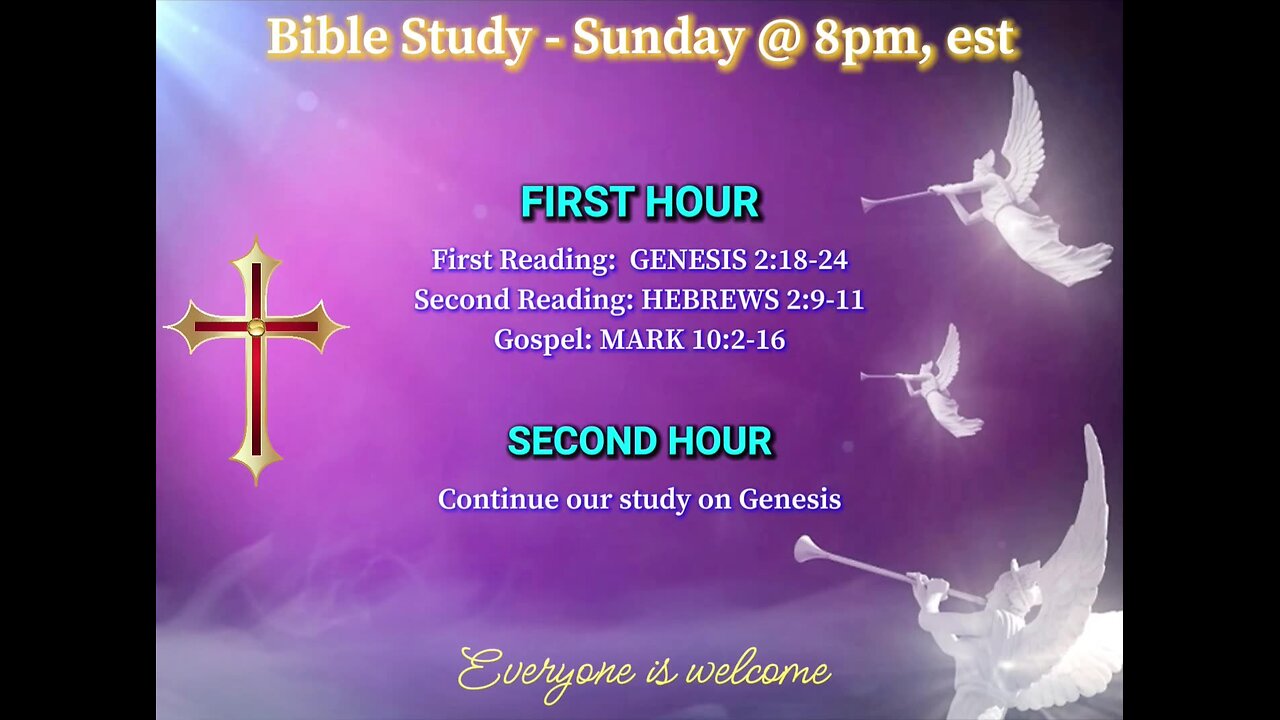 Bible Study with BishopJames Long, D. Min