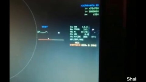 Internal view of Russian Tor-M2 hitting a Ukrainian aircraft/UAV