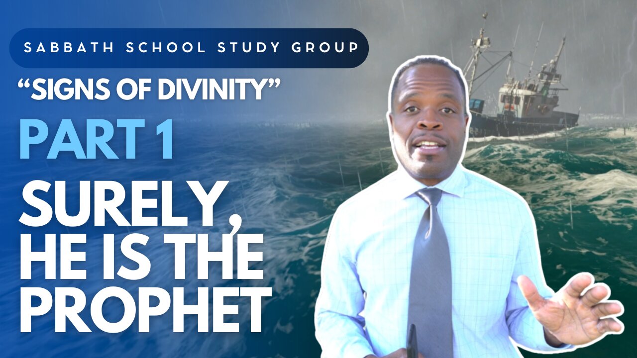 Surely He Is The Prophet (John 6) Sabbath School Lesson Study Group w/ Chris Bailey III