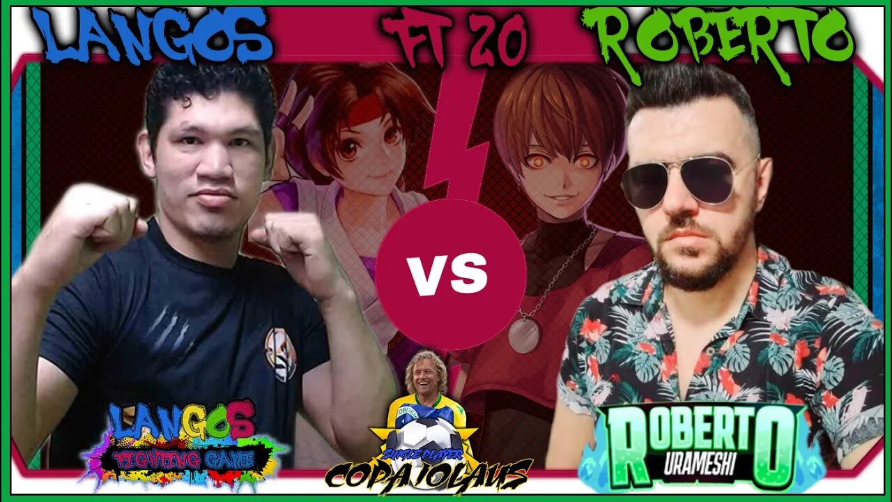 SORTEIO FASE FINAL COMPA IOLAUS + ROBERTO URA VS LANGOS KOF FT 20 LIVE 445