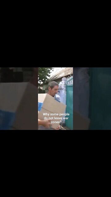 Why do some people not leave war zones? Loving your land. #war #ukraine