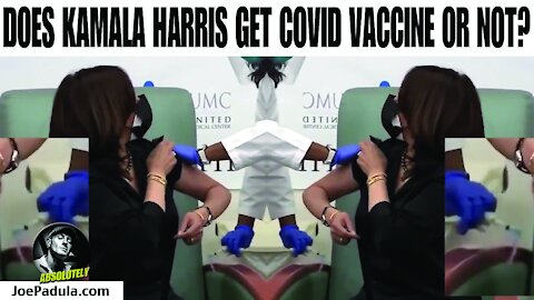 Does Kamala Harris get a COVID Vaccine Shot or Not? Please help and explain this needle