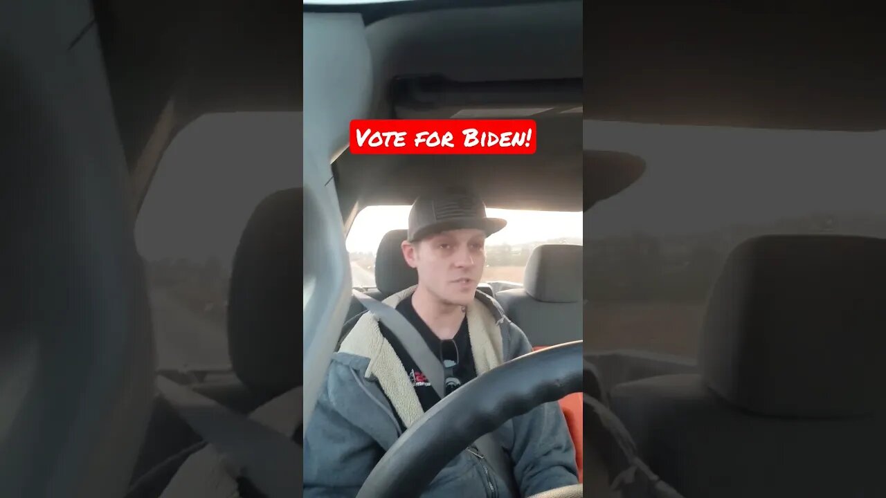 Vote For Biden! #shorts