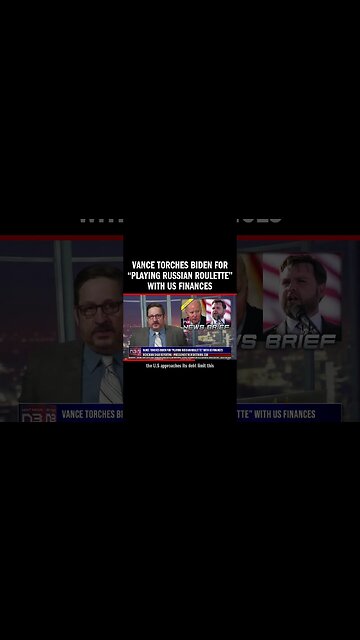 Vance Torches Biden for “playing Russian roulette” with US finances