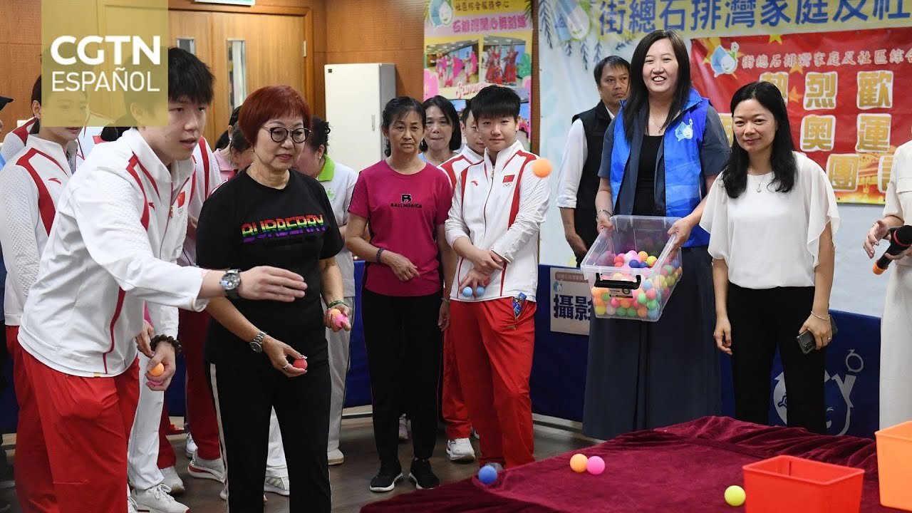 Atletas olímpicos chinos visitan la RAE de Macao durante tres días en el tradicional tour olímpico