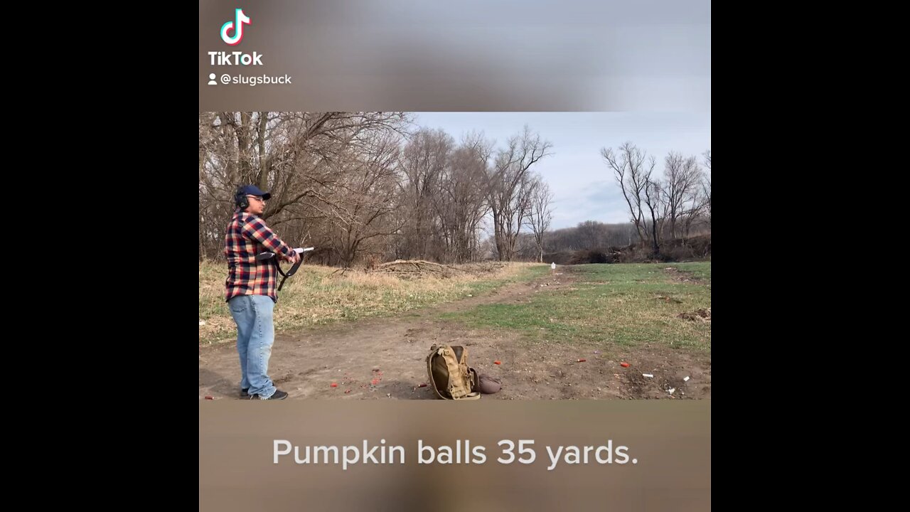 Single Short Pumpkin ball