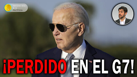 ¡PERDIDO EN EL G7! Biden aparece perdido frente a las cámaras en la cumbre del G7 - DMP VIVO 147