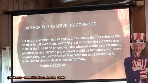 What the Bible says about government, with Mr. Alex Newman at Camp Constitution 2023
